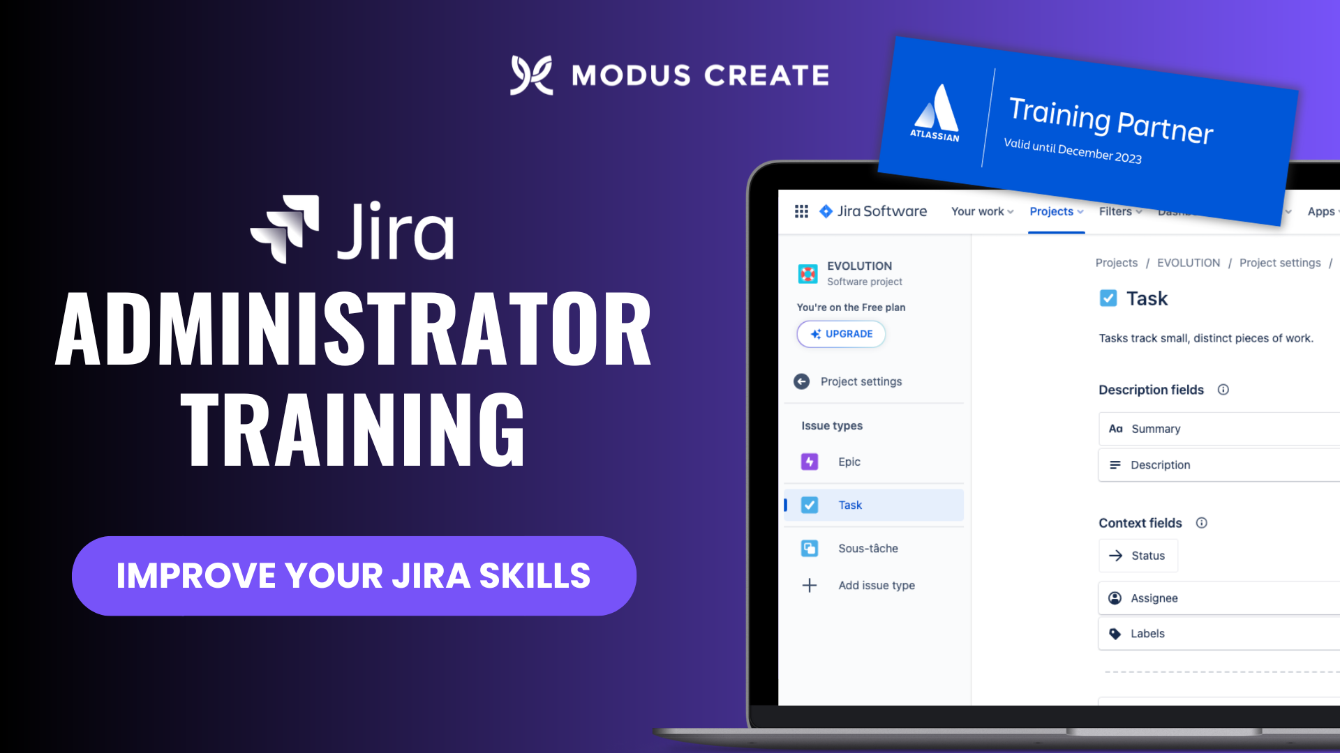⚡️ Jira Admin Training | Boost your skills with Modus Create